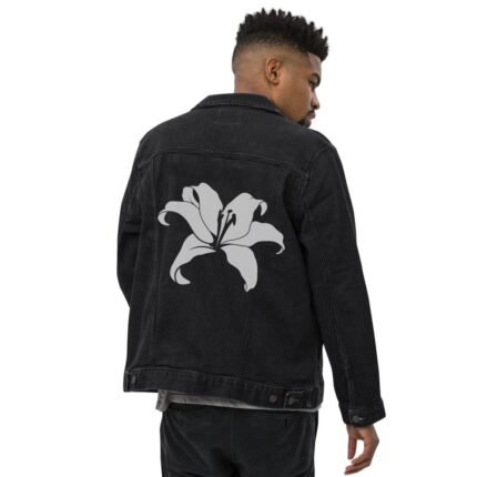Comverses Men’s Red Giant Lily Denim Jacket