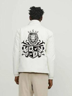 Comverses Men’s Black Royal Creat White Parka