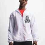 Comverses Men’s Black Royal Crest Windbreaker