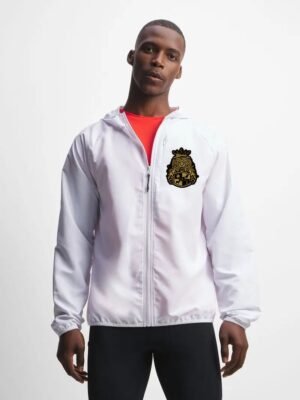 Comverses Men’s Gold Royal Crest Windbreaker