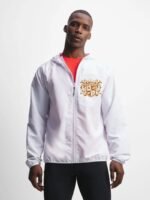 Comverses Men’s Orange Crest Windbreaker