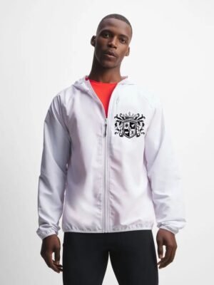 Comverses Men’s Black Crest Windbreaker