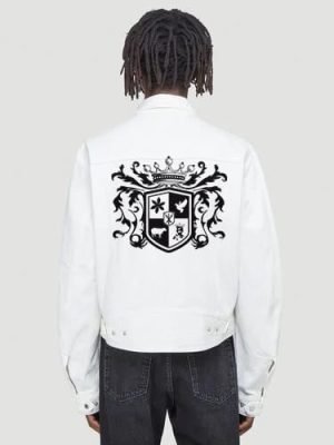 Comverses Men’s Black Crest Denim Jacket