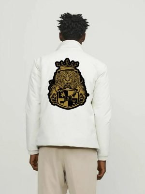 Comverses Men’s Gold Royal Creat White Parka