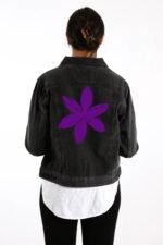 Comverses Women's Purple Lily Denim Jacket
