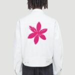 Comverses Pink Men’s Lilly Denim Jacket