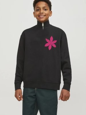 Comverses Men’s Pink Lily Sweater with Zip