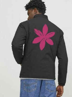 Comverses Pink Men’s Lilly Black Parka