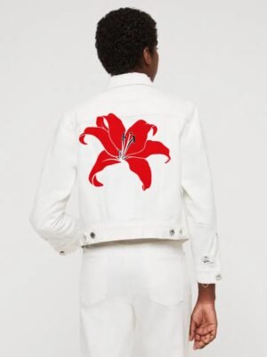 Comverses Boys’ Giant Lilly Red Denim Jacket