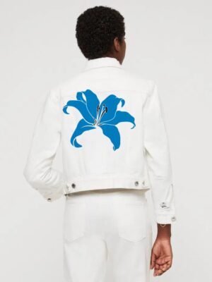 Comverses Boys’ Giant Lilly Cyan Blue Denim Jacket