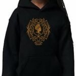 Comverses Girls Crest Black Hoodie