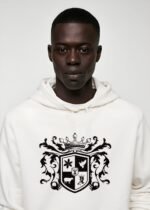Comverses Men Black Crest Hoodie