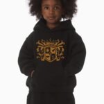 Comverses Kids Crest Black Hoodie
