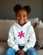 Comverses Girls Pink Lily Hoodie