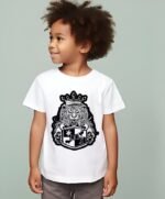 Comverses Boy's White Royal Crest White T Shirt