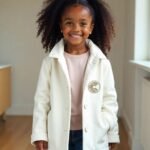 Comverses Logo Kids White Parka