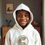 Comverses Kids acMens White Hoodie