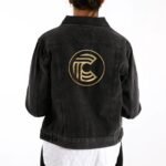 Comverses Logo Women’s Black Denim Jacket