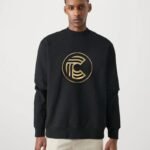 Comverses Logo Mens Black Sweater