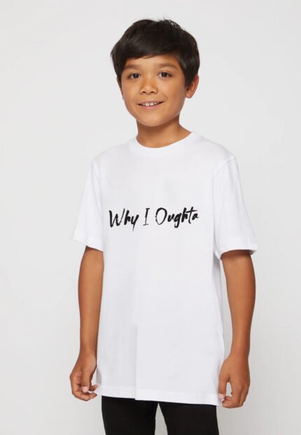 Comverses Boys Why I Oughta Design with White T Shirt