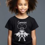 Comverses Girls Design with Black T Shirt