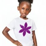 Comverses Girl’s Light Purple Lily White T-shirt