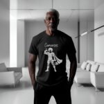 Comverses Mens Design with Black T Shirt