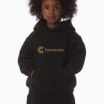 Comverses Girls Design Black Hoodie