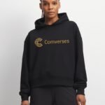 Comverses Women Design Black Hoodie