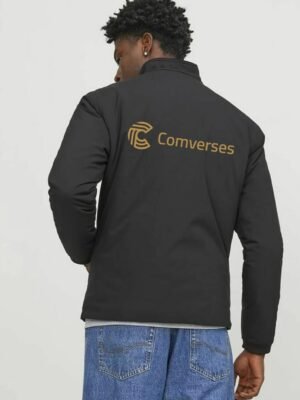 Comverses Men’s Design Black Parka