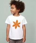 Comverses Boy’s Orange Lily White T-shirt