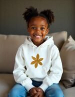 Comverses Girls Gold Lily Hoodie