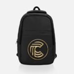 Comverses Logo Design Black Backpack