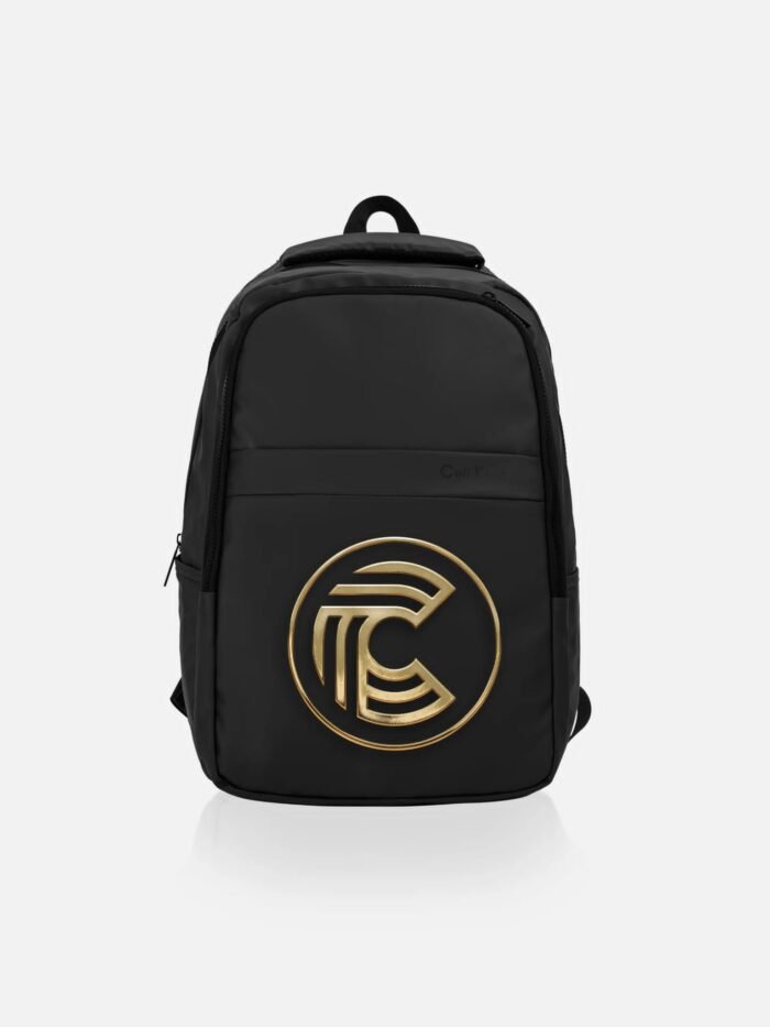 Comverses Logo Design Black Backpack