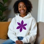 Comverses Women Light Purple Lily Hoodie