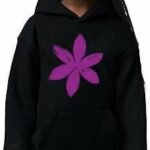 Comverses Light Purple Girls Lily Black Hoodie