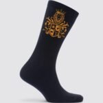 Comverses Royal Crest Design Socks