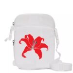 Comverses Red Giant Lily Design Backpack