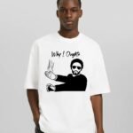 Comverses Men's Why I Oughta Text Design with White T Shirt Design