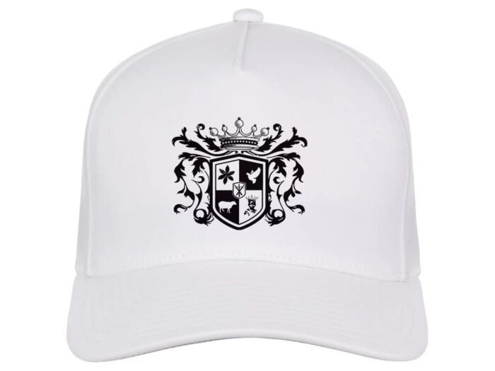 Comverses Black Crest White Hat