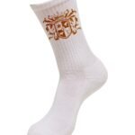 Comverses Orange Crest Socks