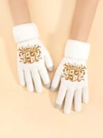 Comverses Orange Crest Gloves