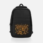 Comverses Crest Design Black Backpack