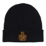 Comverses Royal Crest Black Beanie